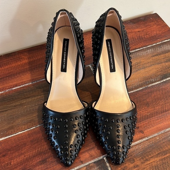 ⭐️ New French Connection Forever Studded Pumps Heels Shoes - Picture 5 of 9